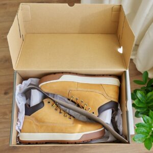 New womens leather brown waterproof hiking winter autumn boots in box