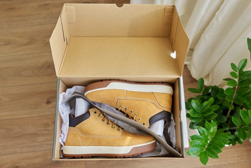 New womens leather brown waterproof hiking winter autumn boots in box